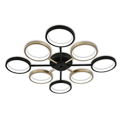 Потолочный светильник Escada 10262/8 LED*50W Black/Gold