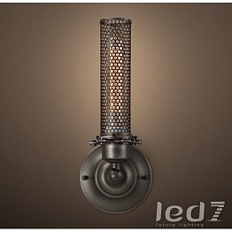 Светильник Loft Industry Edison Perforated Metal Single Sconce