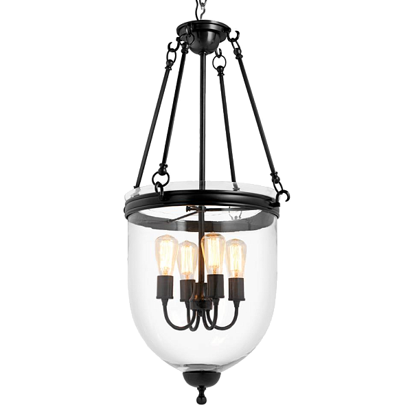 Люстра Lantern Cameron Bronze M