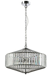 Люстра Crystal Lux FIESTA SP5 CHROME/TRANSPARENTE