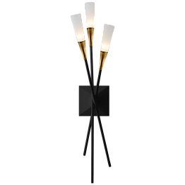 Бра Visual Comfort Stellar Triple Tail CHD2602BLK