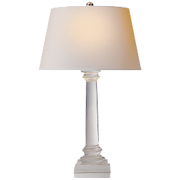 Настольная лампа Visual Comfort Slender Column CHA8926CG-NP