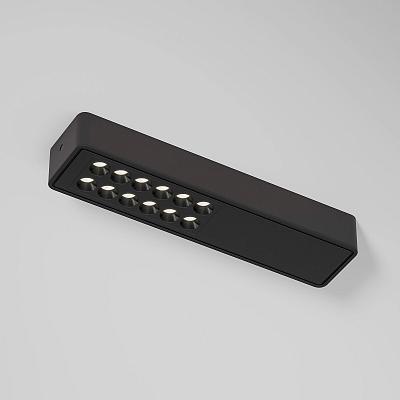 Светильник потолочный светодиодный Tend 9W 4000K черный 25114/LED Elektrostandard 4690389210204