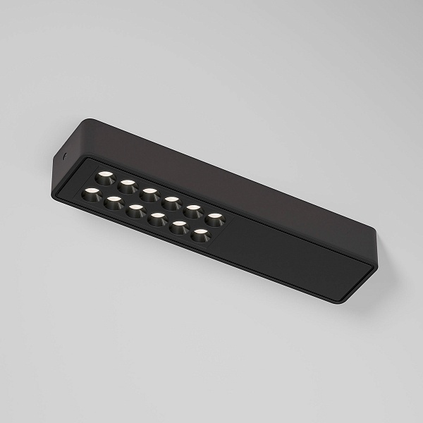 Светильник потолочный светодиодный Tend 9W 4000K черный 25114/LED Elektrostandard 4690389210204