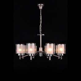 Люстра подвесная Natali Kovaltseva DOUBLE 81049-8C ANTIQUE SILVER