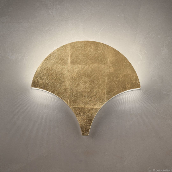 Masiero Palm A F01 foglio oro бра