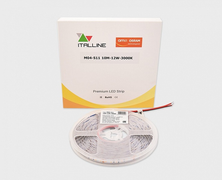 Лента светодиодная Italline OSRAM M04-511 10M-12W-3000K