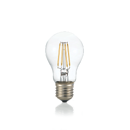 Лампа Ideal Lux LAMPADINA CLASSIC E27 8W GOCCIA TRASP 3000K DIMM