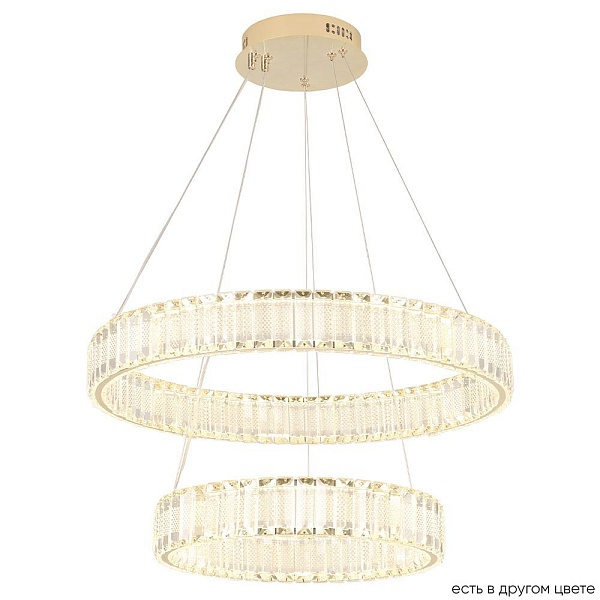 Люстра подвесная MUSIKA Crystal Lux MUSIKA SP100W LED GOLD
