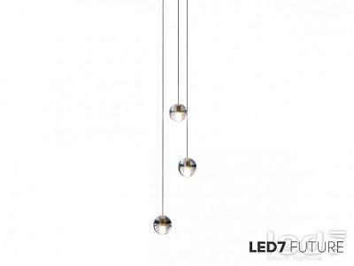 Светильник подвесной LED7 Future Lighting Bocci The 14 Series: 1 шар