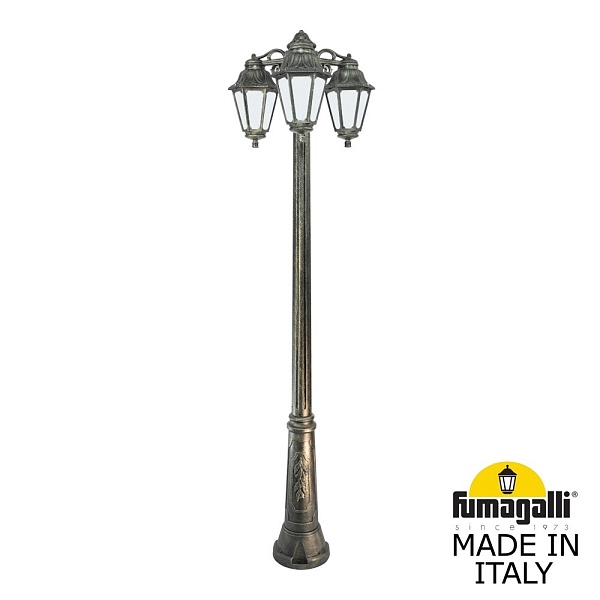 Светильник уличный FUMAGALLI RICU BISSO/ANNA 3L DN E22.157.S30.BYF1RDN