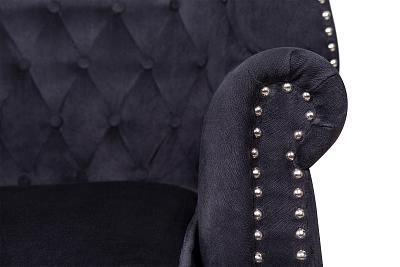 Кресло Teas black MAK interior KS-06-7LVB