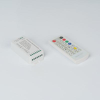 Контроллер RGB+CCT, 2.4G с пультом, 21 кноп., DC12/24V, &lt;16A(MAX) SWG 021388