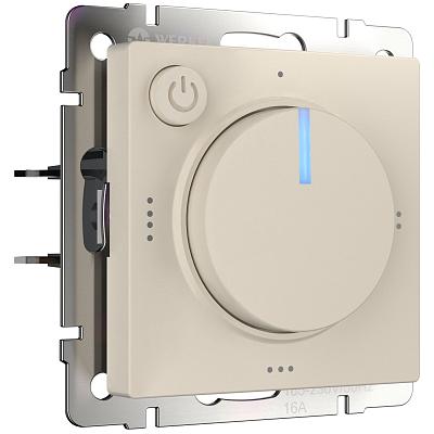 Терморегулятор электромеханический для теплого пола (айвори матовый) W1151162 Werkel