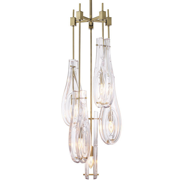 Люстра Eichholtz Chandelier Bellano L Brass