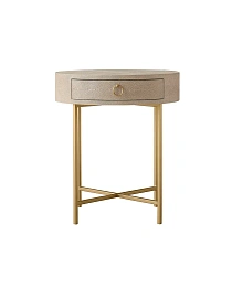 Прикроватная тумба "Айрин" beige LouvreHome LHFST02BS/HLN