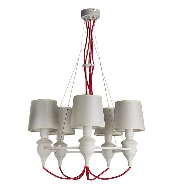 Подвесная люстра Arte Lamp Sergio A3325LM-5WH