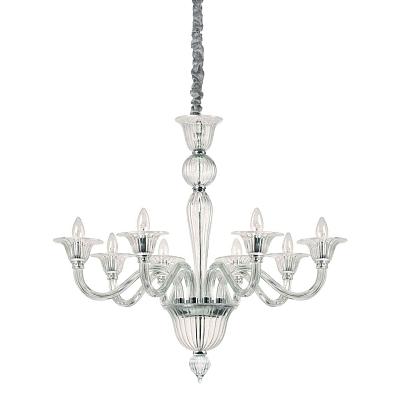 Подвесная люстра Ideal Lux BRIGITTA SP8 TRASPARENTE