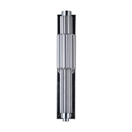 Бра с вертикальным узким плафоном Fuse Crystal Grey 44.1989-2