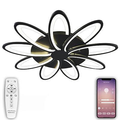 Потолочная люстра Natali Kovaltseva HIGH-TECH LED LAMPS 82009 BLACK