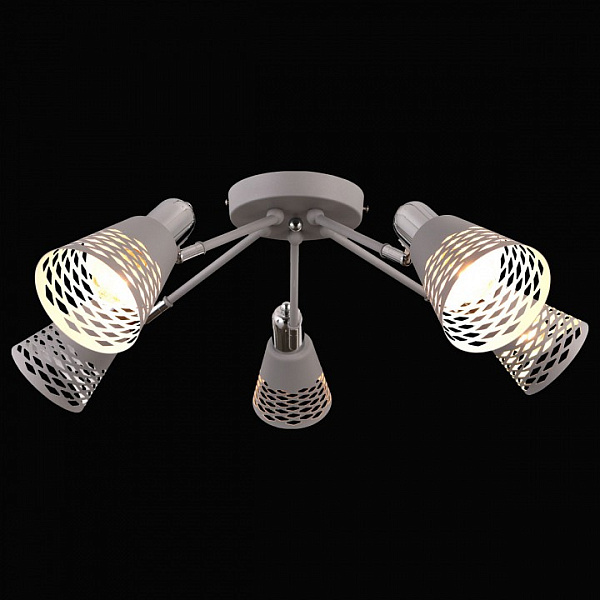 Потолочная люстра Natali Kovaltseva VISION 75096/5C GRAY
