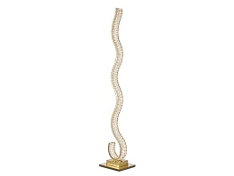 Торшер Newport CRYSTAL 8240N/FL gold