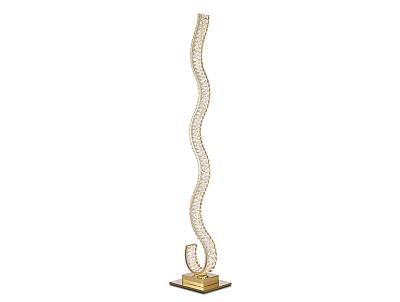 Торшер Newport CRYSTAL 8240N/FL gold