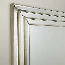 Зеркало в раме &quot;Пасадена&quot; Silver LouvreHome LHVM07S