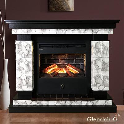 Электрокамин Гленрич «Лорд Samba 3D»