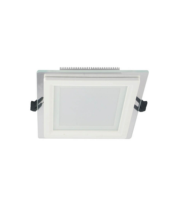 Встраиваемый светильник Lumina Deco Beneto LDC 8097-SQ-GL-12WSMD-D160*W160 WT