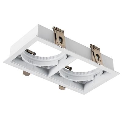 Рамка двойная квадратная встраиваемая для светодиодных модулей 0750xx STELLA Lightstar 075226