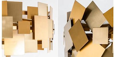Торшер Gold Plate Floor Lamp Loft-Concept 41.050