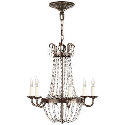 Люстра Visual Comfort Petite Paris CHC1407SHS-SG
