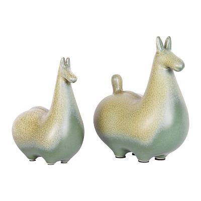 10283 Green Статуэтка LOFT IT Horse (2 штуки)