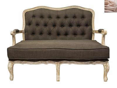 Диван модерн прямой Yareli Brown V2 цвет бежевый MAK interior YF-1844-B-beige