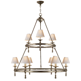 Люстра Visual Comfort Classic Two-Tier Ring SL5813AN-NP
