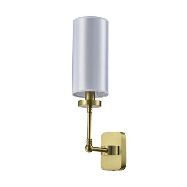 Бра Fabric Lampshade Brass 44.1020-1 Loft-Concept