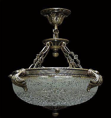 Люстра из хрусталя ХН-О-25 КР (350) Зима