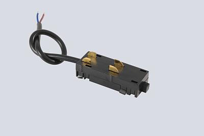 Питание для шинопровода 220V Crystal Lux CLT 0.205 02 L2000 BL