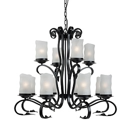 Люстра Arte Lamp SCROLL A7915LM-8-4BK