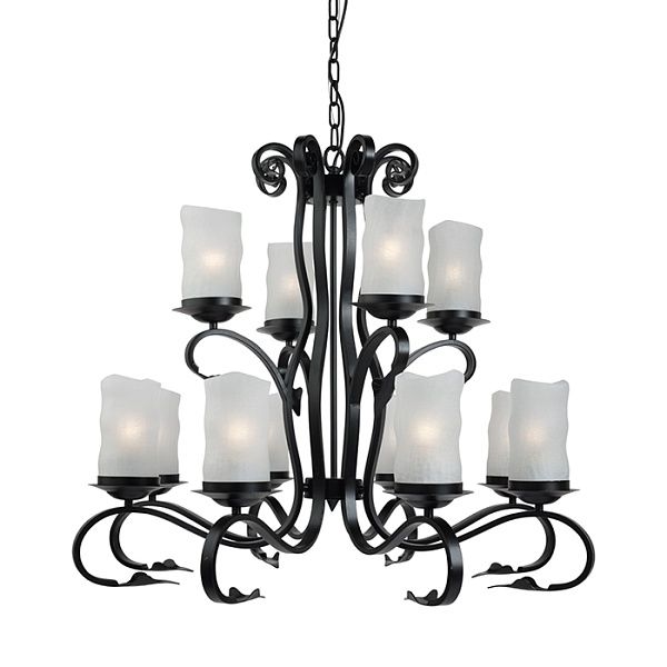 Люстра Arte Lamp SCROLL A7915LM-8-4BK