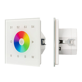 Сенсорная панель Arlight DALI-901-11-4G-RGBW-DT8-IN White BUS/230V 037202