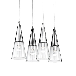 Подвесной светильник Ideal Lux CONO SP3 CROMO