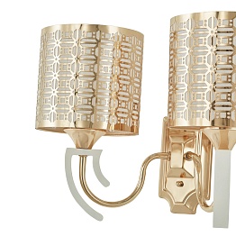 Бра с плафонами 308857/2W Wh/Gd Arte Milano