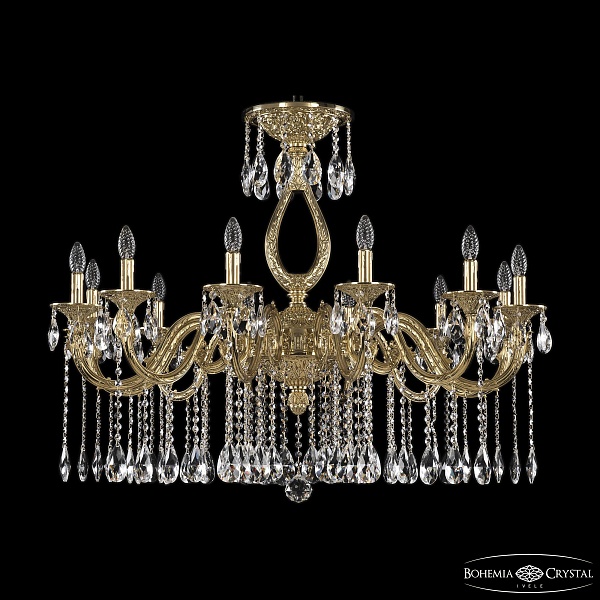 Люстра Bohemia Ivele Crystal 71301/12/360 A G