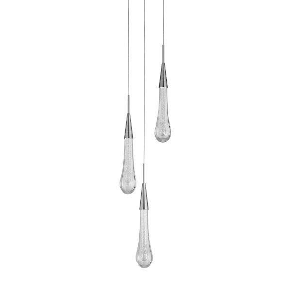 Светильник подвесной Delight Collection Pour MD2060-3A satin nickel