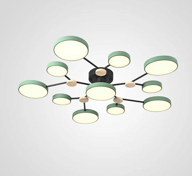 Потолочная люстра Gamma D102 Green Chandelux CHDL-12013