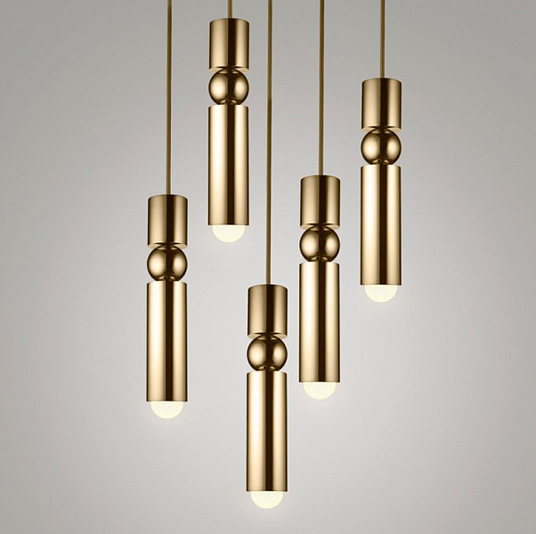 Подвесной светильник Fulcrum by Lee Broom Brass