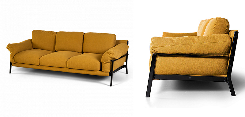 Диван Harald Mustard Sofa 05.451