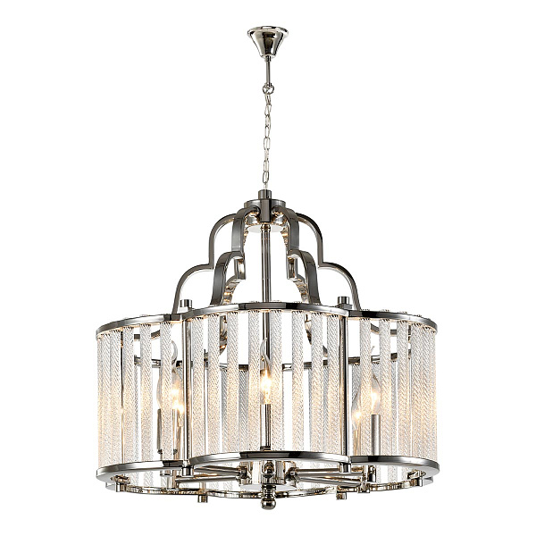 Подвесной светильник iLamp QEENS P9501-6 NICKEL